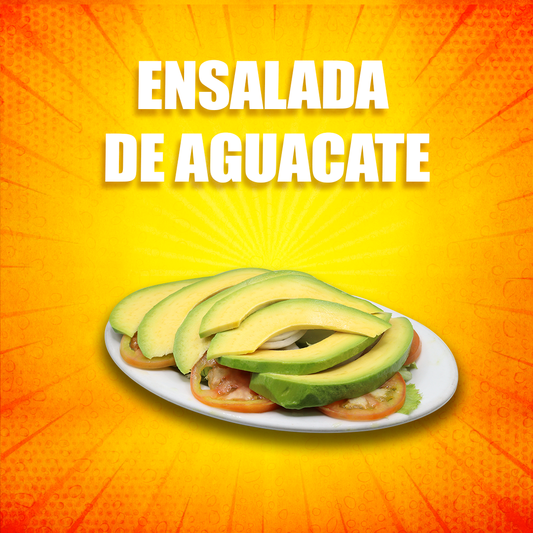 ENSALADA DE AGUACATE - Asados Taguanes